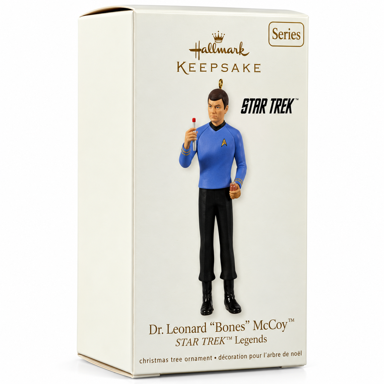 Listing photograph: Dr. Leonard Bones McCoy 2012 Star Trek Legends #3 Ornament