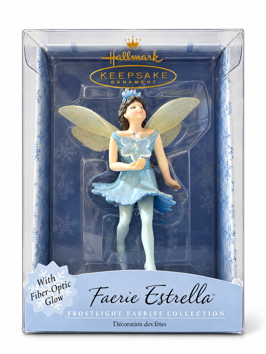 Listing photograph: Faerie Estrella 2001 Christmas Ornament