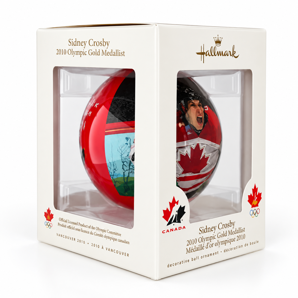Listing photograph: Sidney Crosby 2010 Olympic Gold Medallist Canada Exclusive Ornament